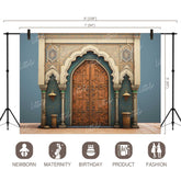 LB1395 Doors and Windows Backdrop